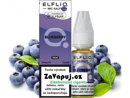 Liquid ELFLIQ Nic SALT Blueberry 10ml - 10mg