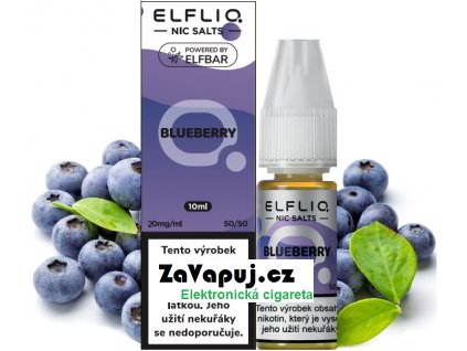 Liquid ELFLIQ Nic SALT Blueberry 10ml - 20mg