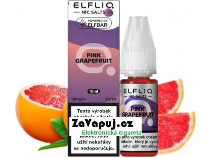 Liquid ELFLIQ Nic SALT Pink Grapefruit 10ml - 10mg