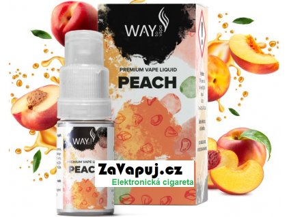 Liquid WAY to Vape Peach 10ml-0mg