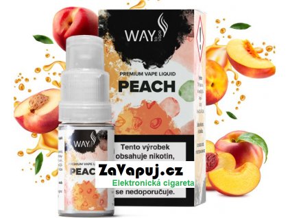 Liquid WAY to Vape Peach 10ml-18mg