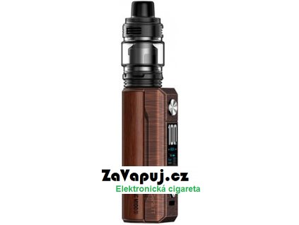 Elektronický  grip VOOPOO DRAG M100S 100W 5,5ml Antique Brass and Padauk