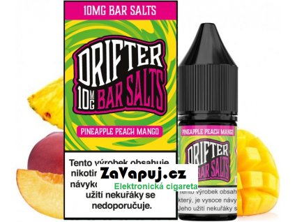 Liquid Drifter Bar Salts Pineapple Peach Mango 10ml - 10mg