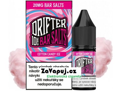 Liquid Drifter Bar Salts Cotton Candy Ice 10ml - 20mg