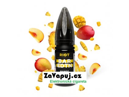 Liquid Riot BAR EDTN Salt Mango Peach Pineapple (Mango, broskev a ananas) 10ml 10mg