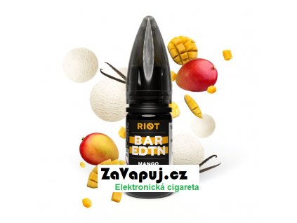 Liquid Riot BAR EDTN Salt Mango Vanilla Ice Cream (Mangovo vanilková zmrzlina) 10ml 10mg