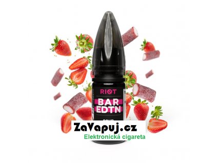 Liquid Riot BAR EDTN Salt Sour Strawberry (Kyselá jahoda) 10ml 10mg