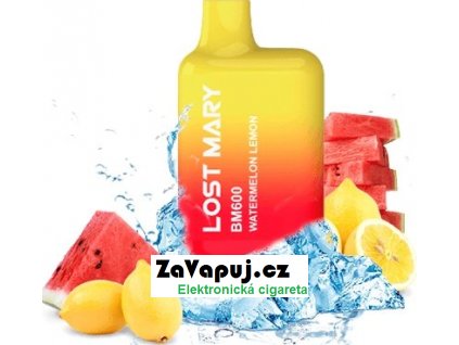 LOST MARY BM600 elektronická cigareta Watermelon Lemon 20mg