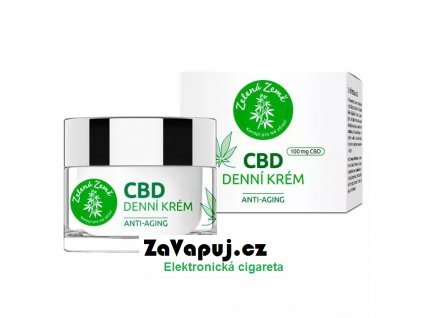 Zelená Země CBD denní krém 50 ml