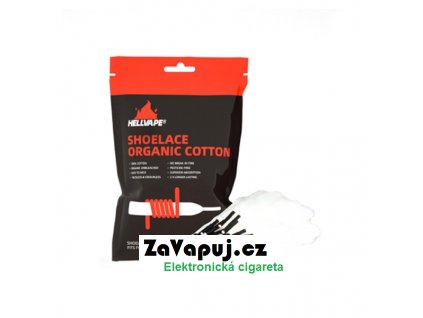 Přírodní vata Hellvape Shoelace Organic Cotton (40ks)