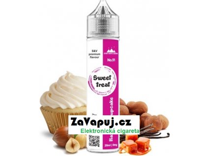 Příchuť Sweet Treat Shake and Vape 20ml Hazelnut Cupcake