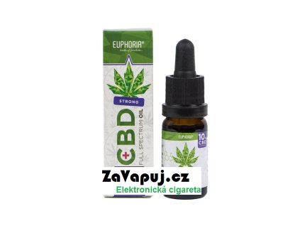 Euphoria CBD olej 10%, 10ml, 1000 mg