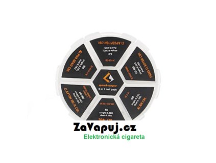 Sada předmotaných spirálek GeekVape 6v1 (20ks)