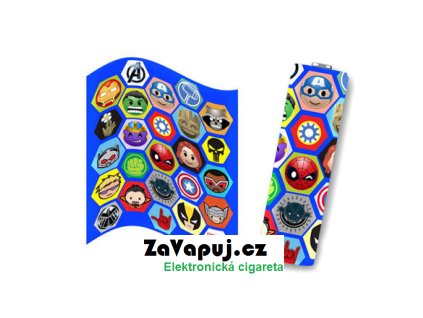 Smršťovací folie pro baterie 18650 s potiskem (C2)