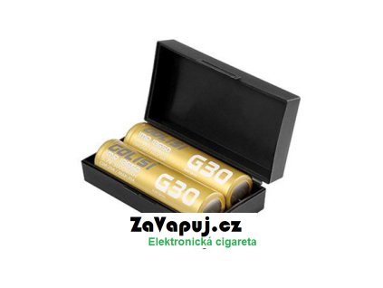 Baterie Golisi G30 IMR 18650 / 20A (3000mAh) (2ks + pouzdro)