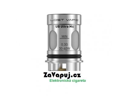 Žhavící hlava Lost Vape UB Ultra M6 0,3ohm