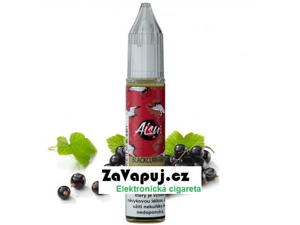 Liquid ZAP! Juice SALT Blackcurrant Ice (Ledový černý rybíz) 10ml 20mg