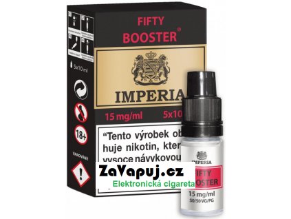 Fifty Booster CZ IMPERIA 5x10ml PG50-VG50 15mg