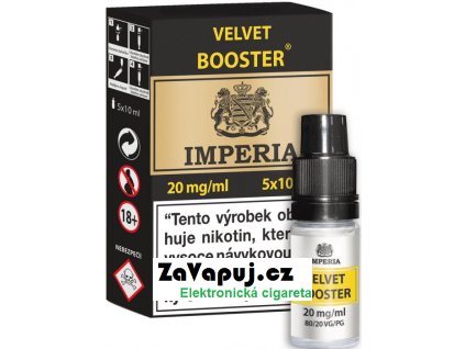 Velvet  Booster CZ IMPERIA 5x10ml PG20-VG80 20mg