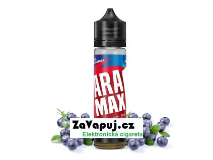 Příchuť Aramax Shake and Vape 12ml Max Blueberry