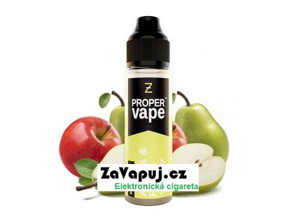 Příchuť Proper Vape by Zeus Juice S&V: Apples & Pears (Jablka a hrušky) 20ml