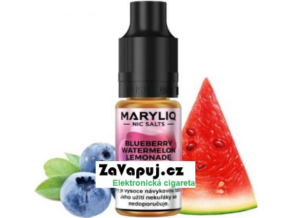 Liquid MARYLIQ Nic SALT Blueberry Watermelon Lemonade 10ml - 20mg