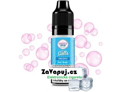 Liquid Dinner Lady Nic SALT Bubblegum Ice 10ml - 20mg