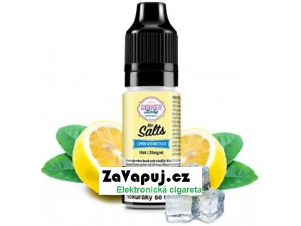 Liquid Dinner Lady Nic SALT Lemon Sherbets Ice 10ml - 20mg