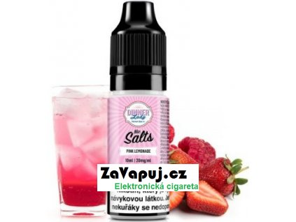 Liquid Dinner Lady Nic SALT Pink Lemonade 10ml - 20mg