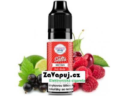 Liquid Dinner Lady Nic SALT Sweet Fruits Ice 10ml - 20mg