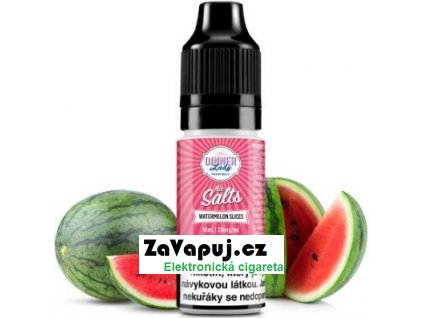 Liquid Dinner Lady Nic SALT Watermelon Slices 10ml - 20mg