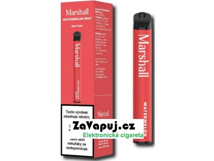 Marshall elektronická cigareta 20mg Watermelon Mint