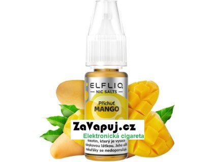 liquid elfliq nic salt mango 10ml 10mg cz