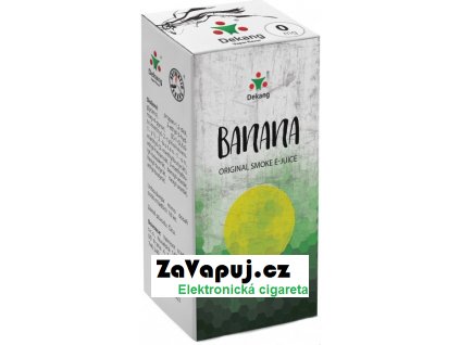 liquid dekang banana 10ml 0mg banan