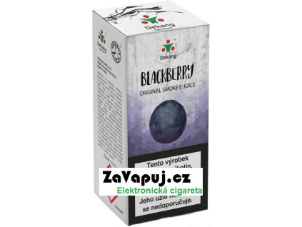 liquid dekang blackberry 10ml 6mg ostruzina