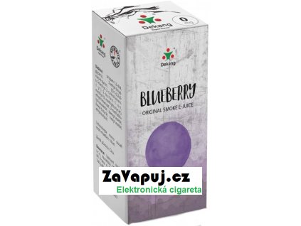 liquid dekang blueberry 10ml 0mg boruvka
