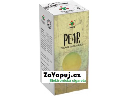liquid dekang pear 10ml 0mg hruska