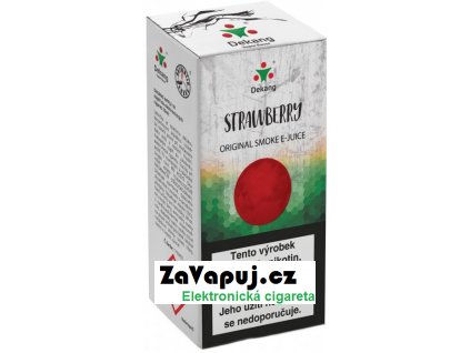 liquid dekang strawberry 10ml 16mg jahoda