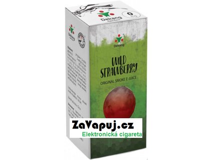liquid dekang wild strawberry 10ml 0mg lesni jahoda