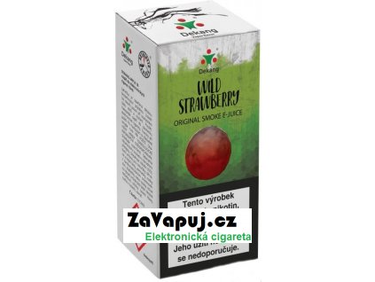liquid dekang wild strawberry 10ml 3mg lesni jahoda