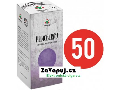 liquid dekang fifty blueberry 10ml 0mg boruvka