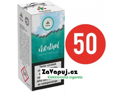 liquid dekang fifty menthol 10ml 16mg mentol