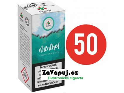 liquid dekang fifty menthol 10ml 18mg mentol