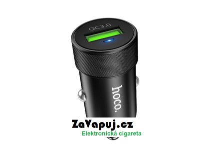 Autoadaptér Hoco Z32 QC 3.0 (12V / 24V) (Černý)