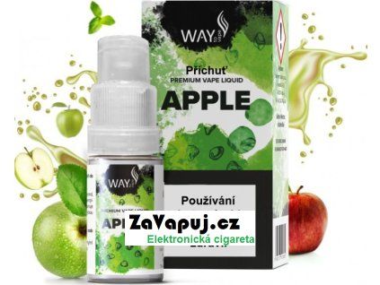 liquid way to vape apple 10ml 0mg