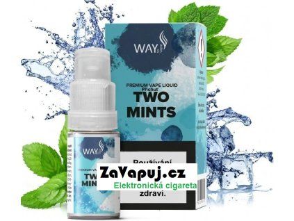 liquid way to vape two mints 10ml 0mg