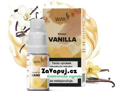 liquid way to vape vanilla 10ml 6mg