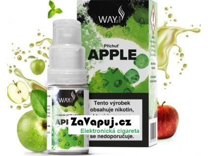 liquid way to vape apple 10ml 6mg