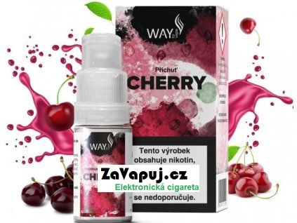 liquid way to vape cherry 10ml 18mg