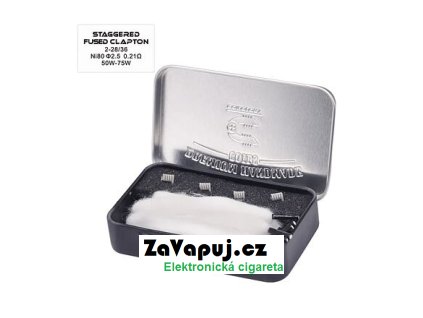 Předmotané spirálky Coilology Handcrafted Sandvik SFC Ni80 (4ks) odpor 0,42ohm